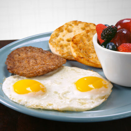 Blue Plate Breakfast